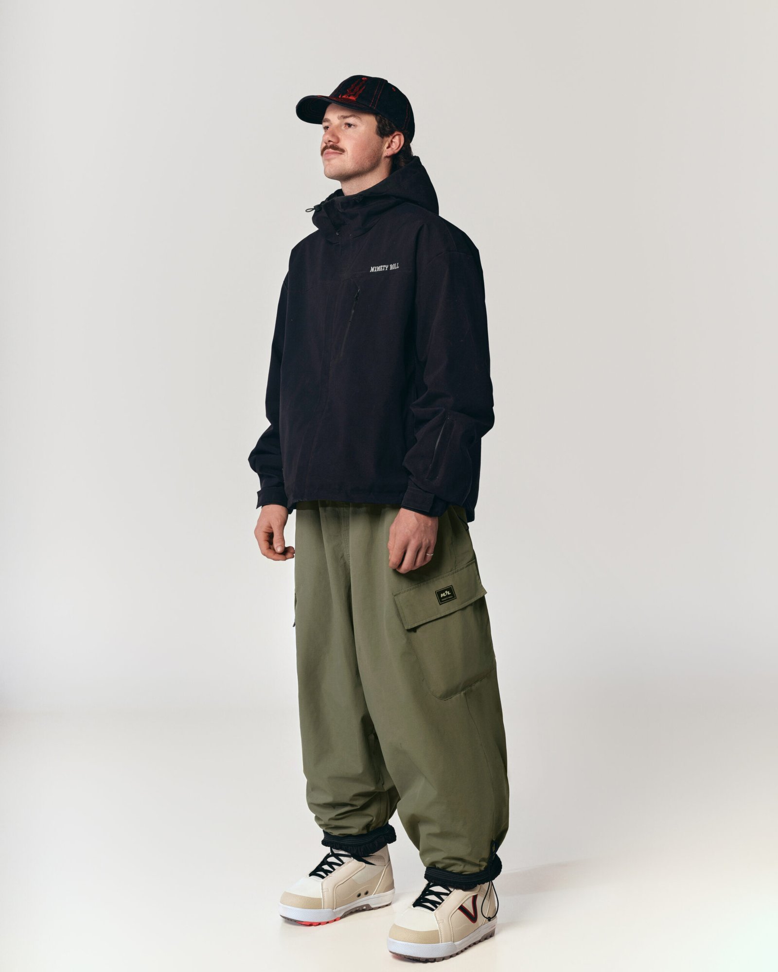 DOWNTOWN PRO 30K SNOW PANTS | OLIVE GREEN - Image 4