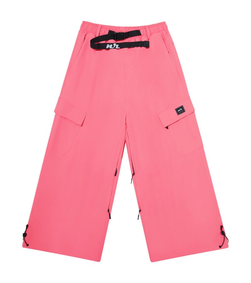 DOWNTOWN 30K CARGO BAGGY SNOW PANTS | PINK