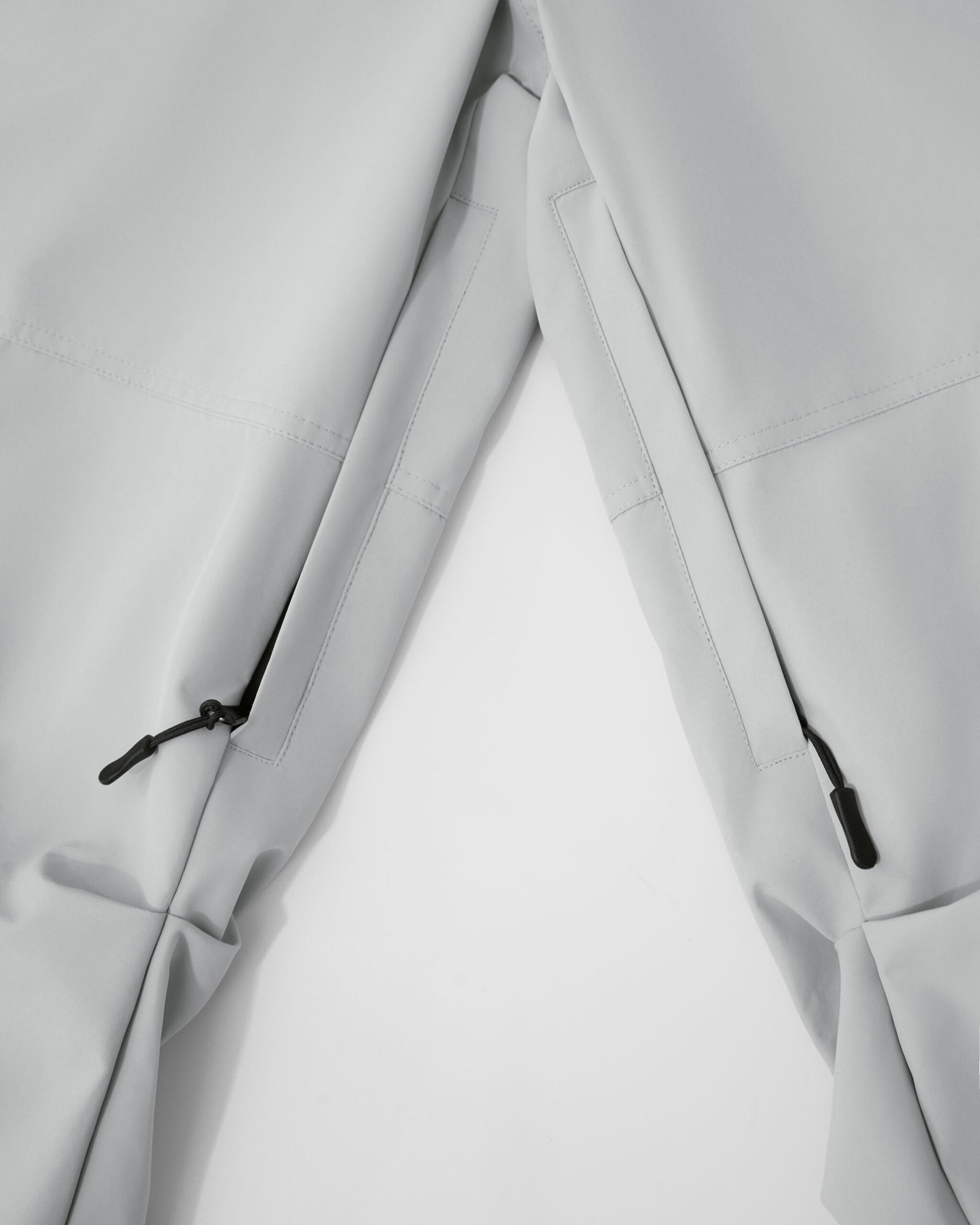 PINNACLE 30K WIDE CUT SNOW PANTS | LIGHT GREY - Image 8