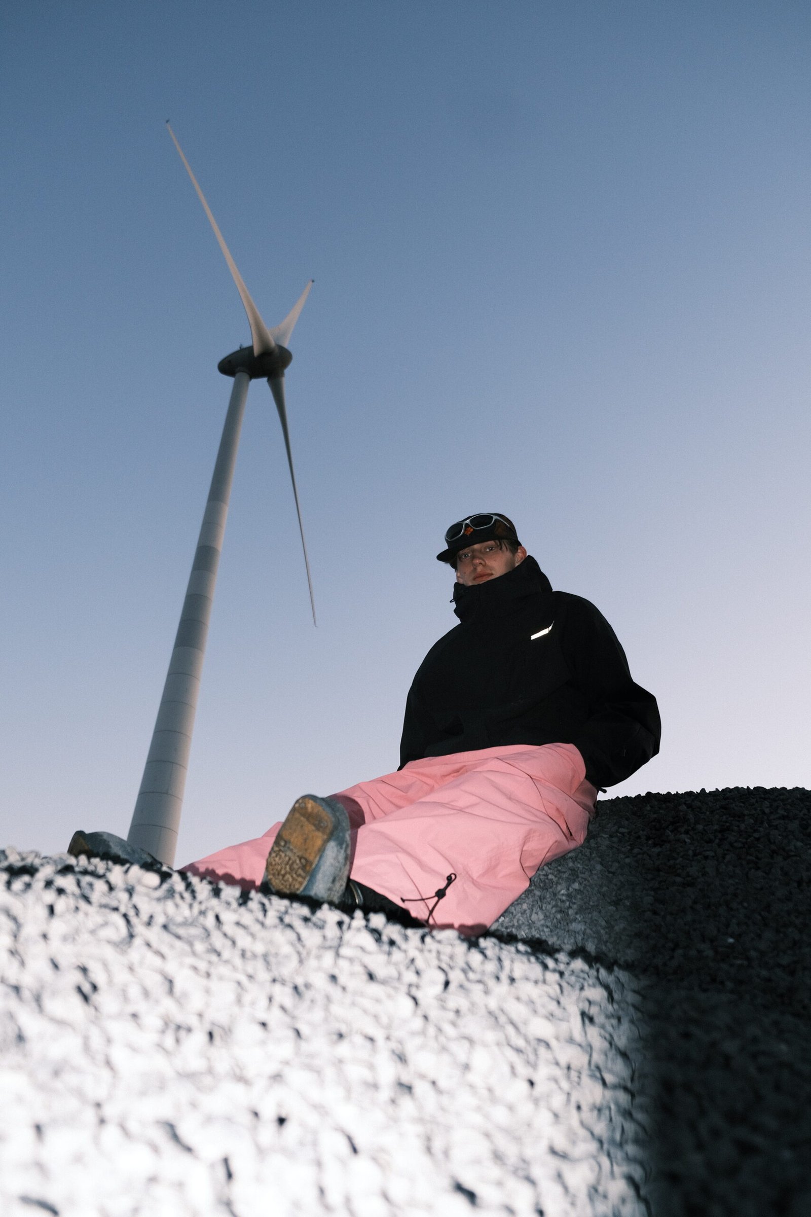 DOWNTOWN 30K CARGO BAGGY SNOW PANTS | PINK - Image 7