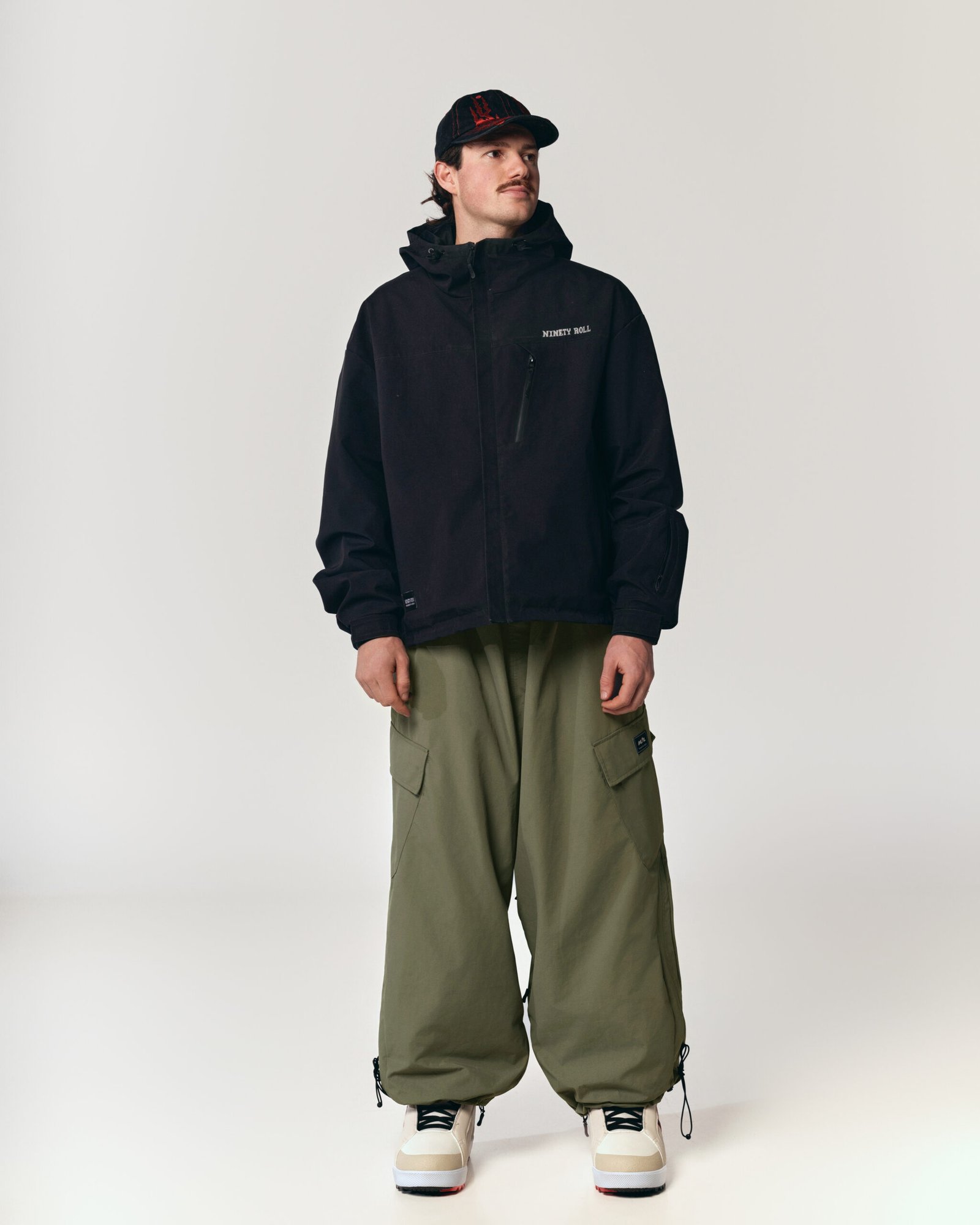 DOWNTOWN PRO 30K SNOW PANTS | OLIVE GREEN - Image 3