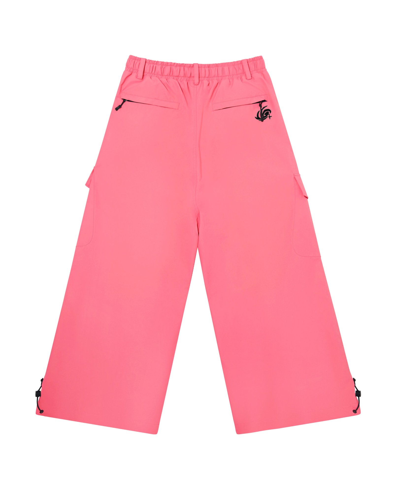 DOWNTOWN 30K CARGO BAGGY SNOW PANTS | PINK - Image 2