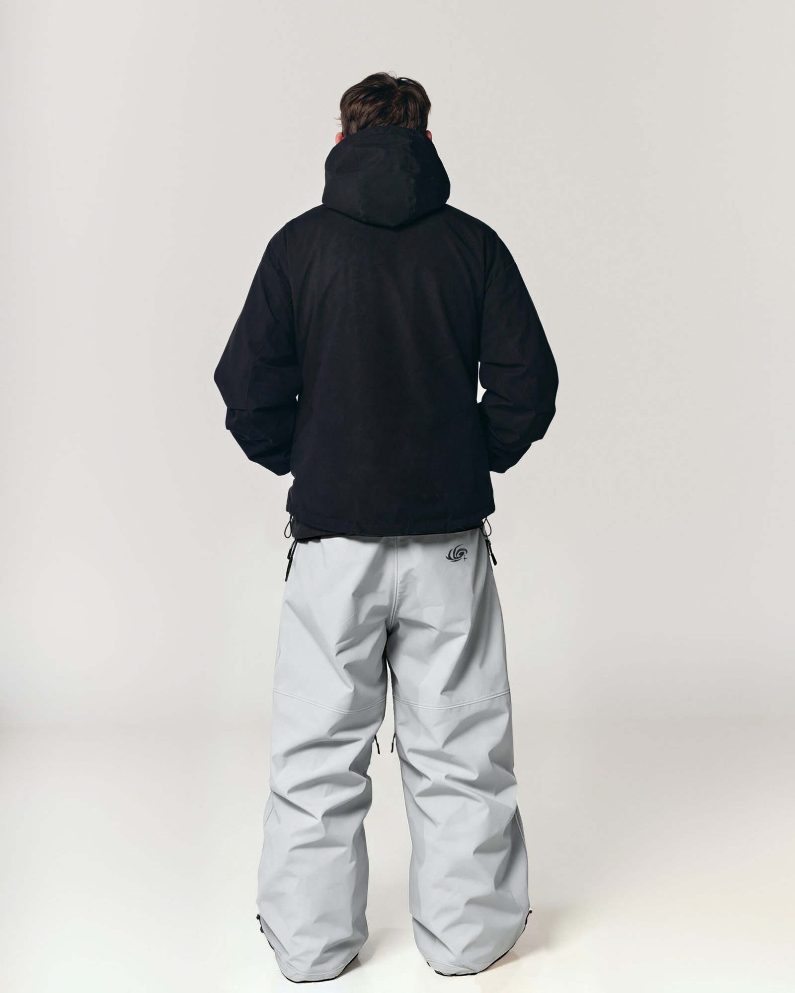 PINNACLE 30K WIDE CUT SNOW PANTS | LIGHT GREY - Image 5
