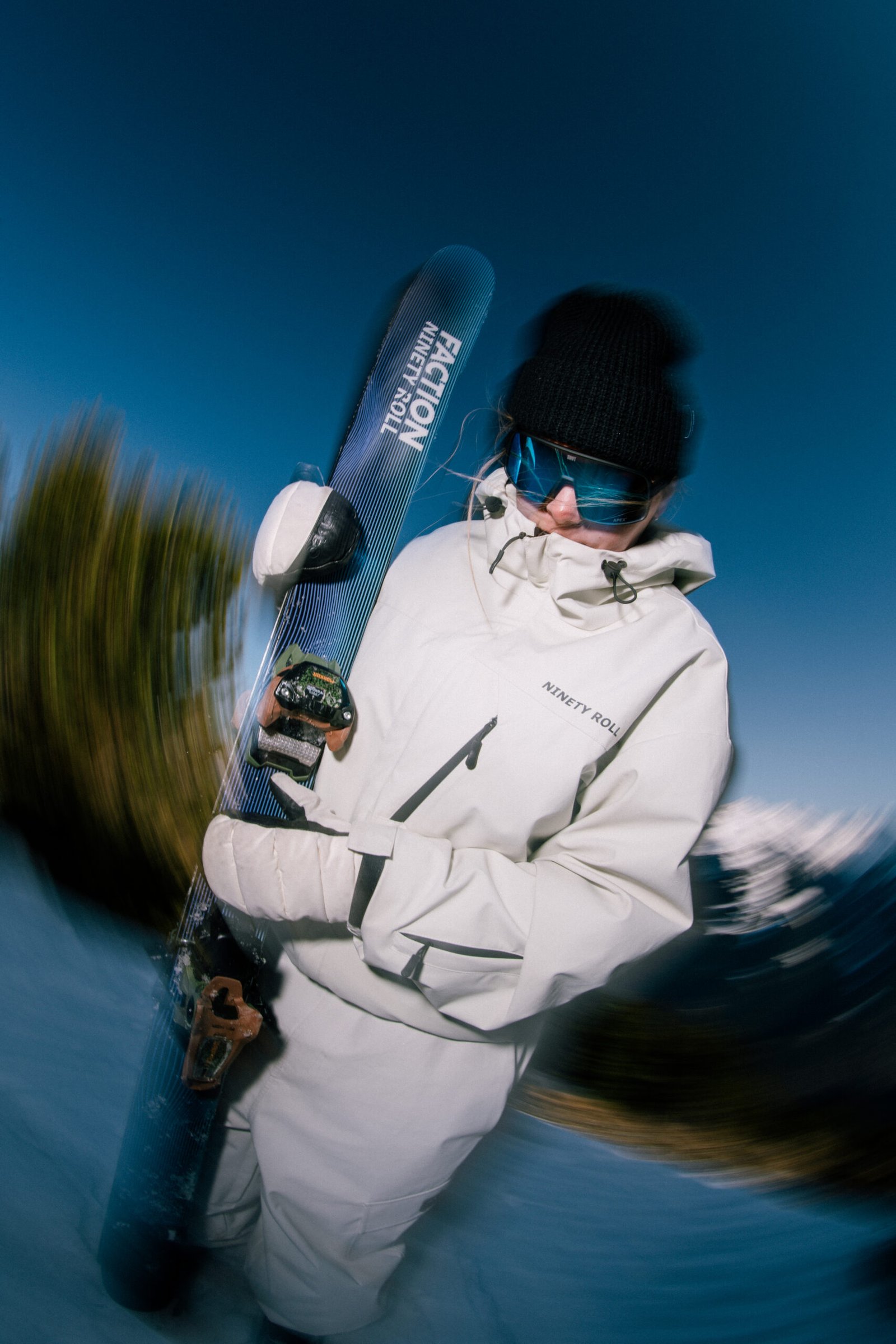 UPTOWN PRO 30K SNOW JACKET | STONE WHITE - Image 14