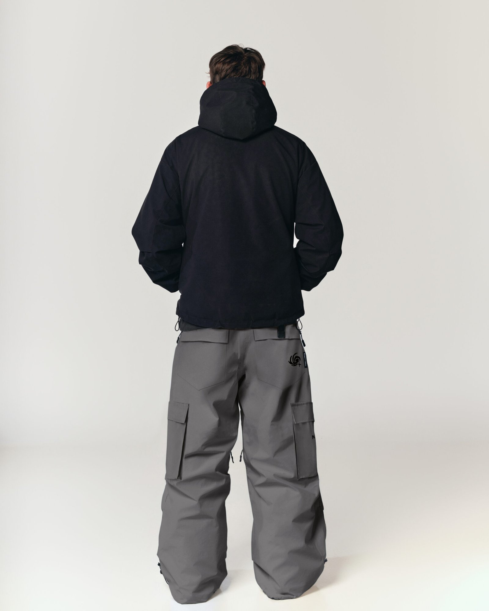PINNACLE CARGO 30K SNOW PANTS | DARK GREY - Image 5