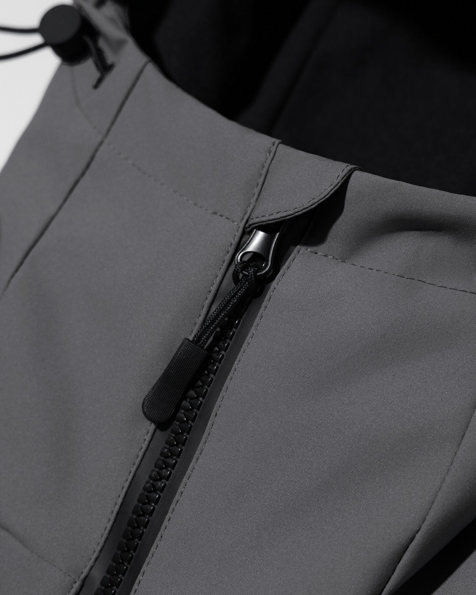 TWIN LINE 30K SNOW JACKET | GREY BLACK - Image 8