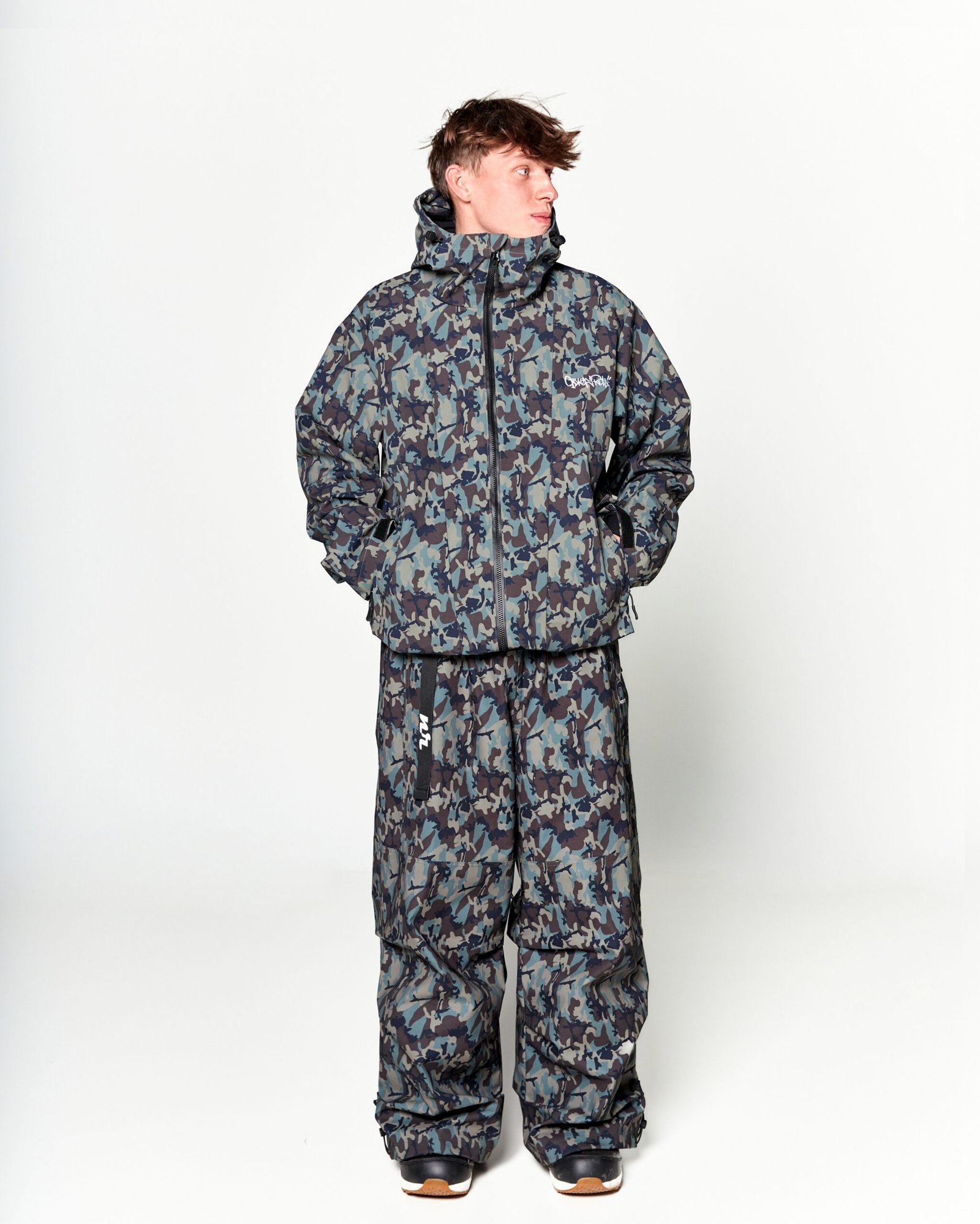 PINNACLE WIDE CUT 30K SNOW PANTS | CAMOUFLAGE - Image 3