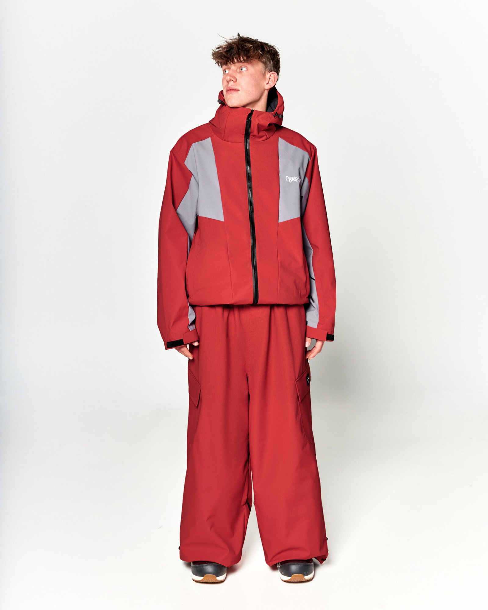 DOWNTOWN PRO 30K SNOW PANTS | RED - Image 3