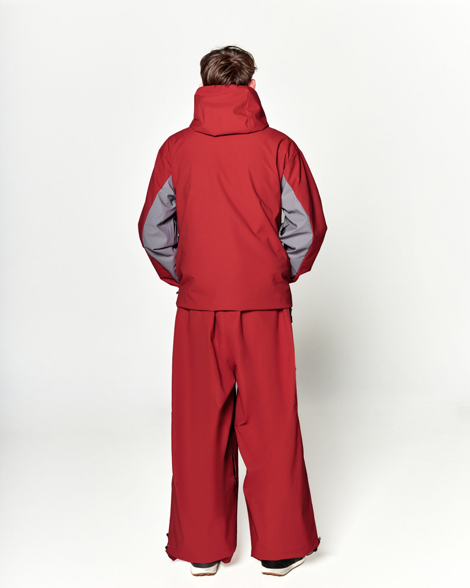 DOWNTOWN PRO 30K SNOW PANTS | RED - Image 5