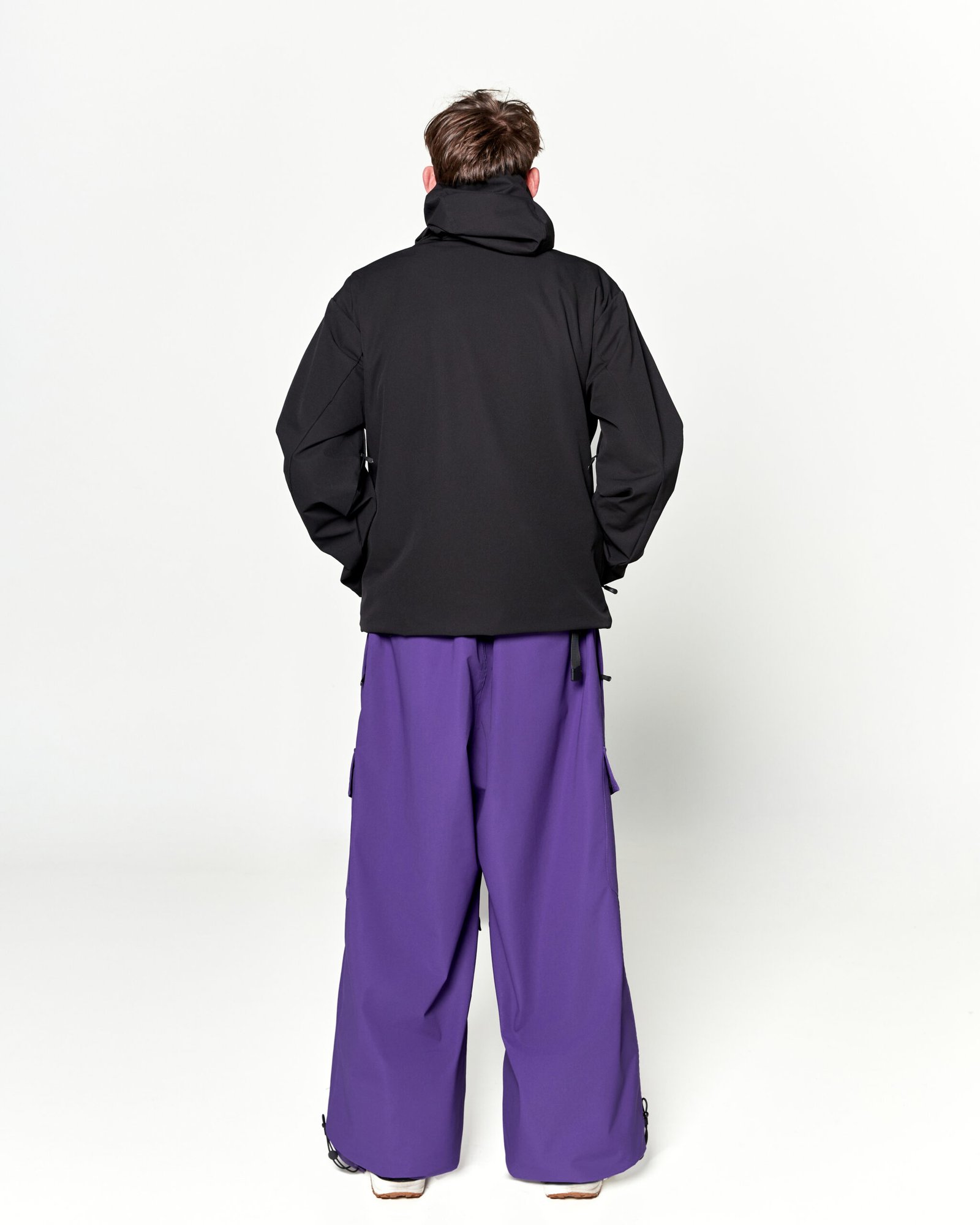 TWIN LINE 30K SNOW JACKET | BLACK - Image 5