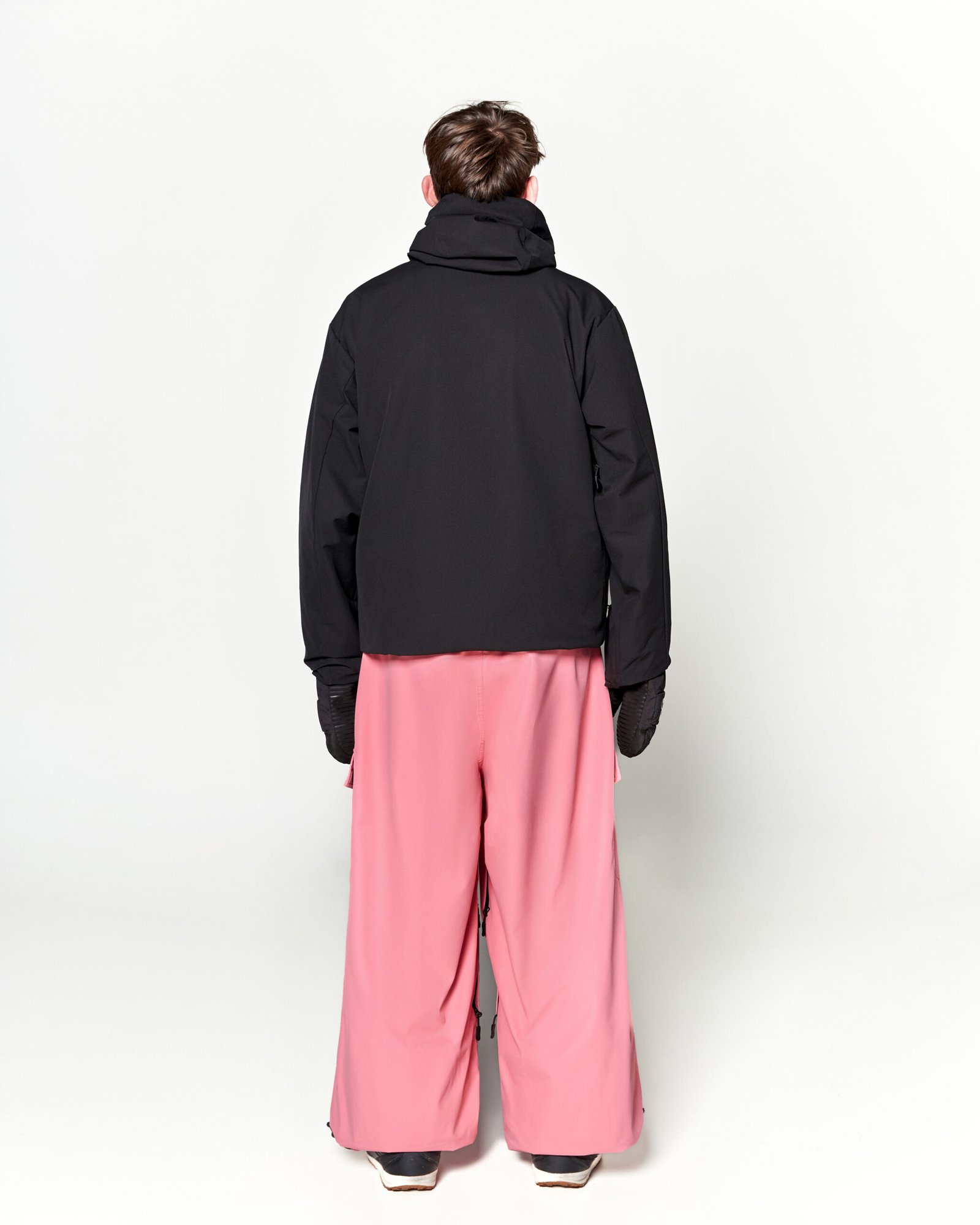 DOWNTOWN 30K CARGO BAGGY SNOW PANTS | PINK - Image 6
