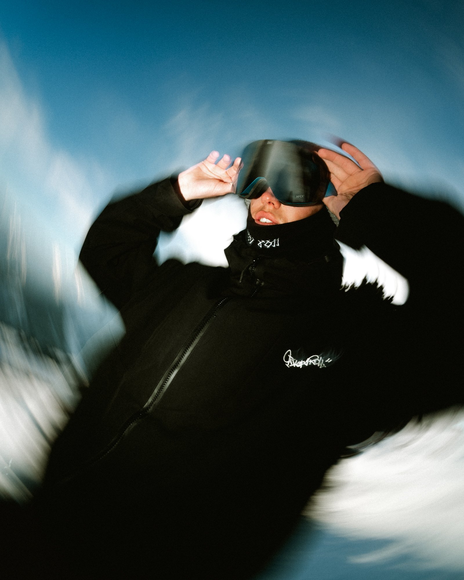 TWIN LINE 30K SNOW JACKET | BLACK - Image 7