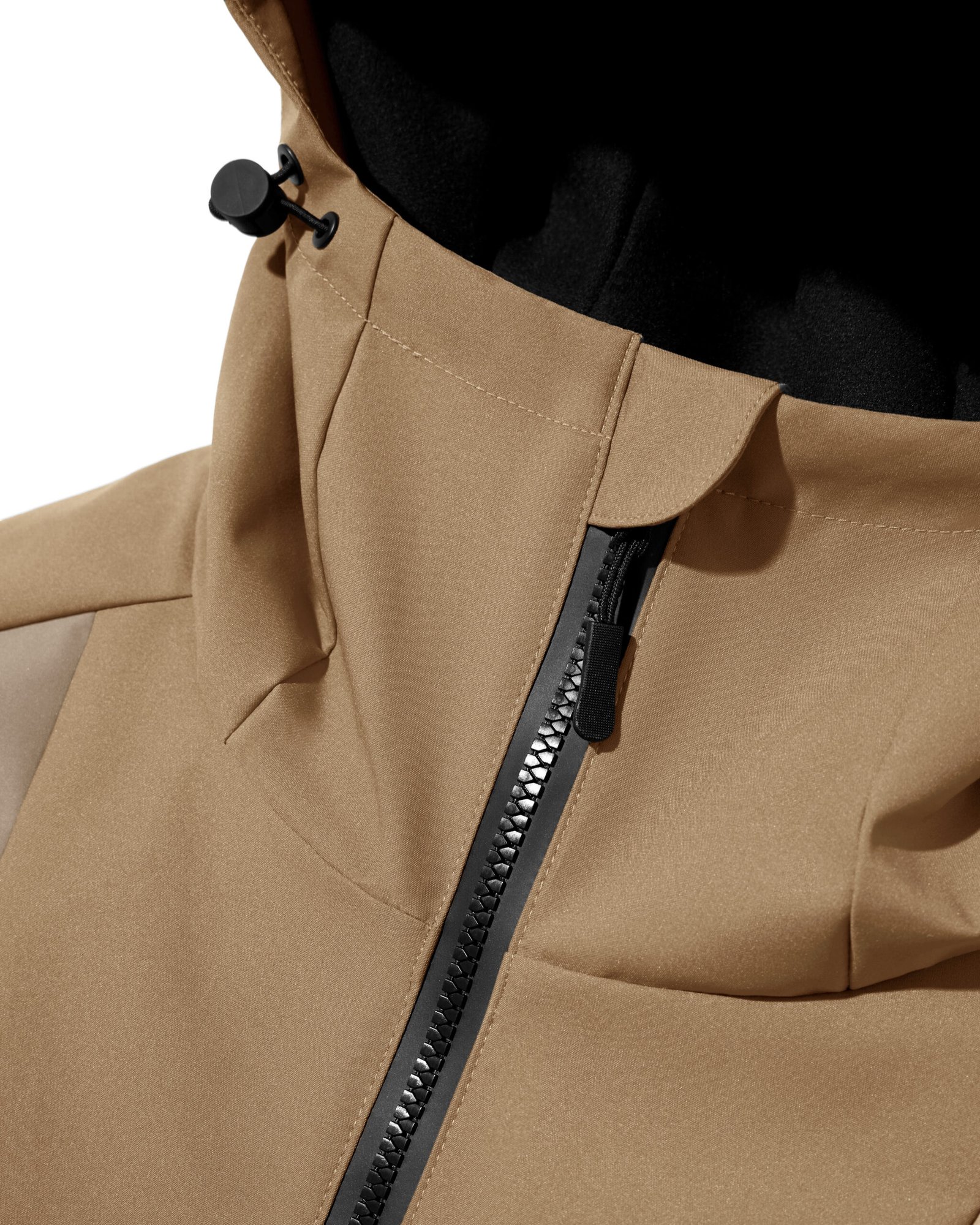 TWIN LINE 30K SNOW JACKET | BROWN BEIGE - Image 15