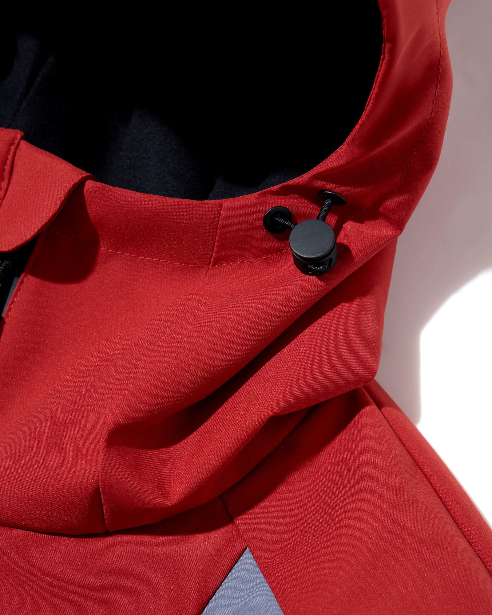 TWIN LINE 30K SNOW JACKET | RED GREY - Image 11