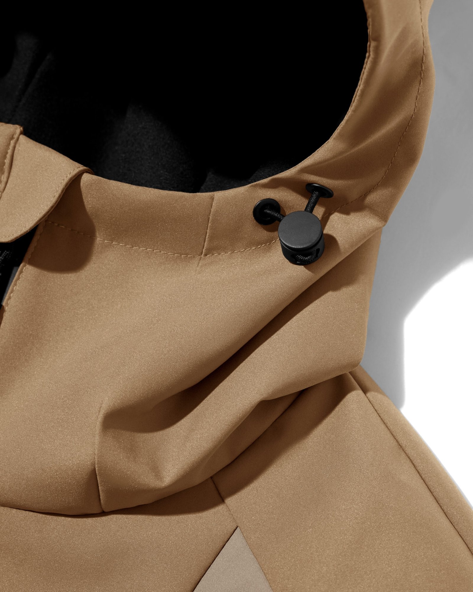 TWIN LINE 30K SNOW JACKET | BROWN BEIGE - Image 13