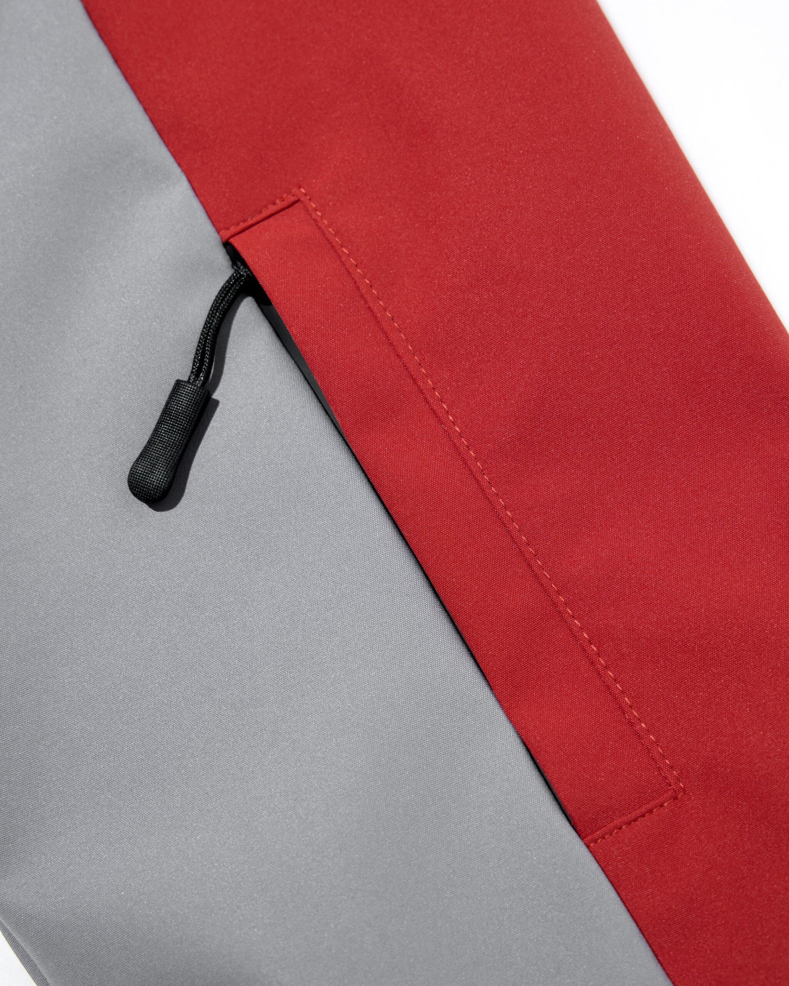 TWIN LINE 30K SNOW JACKET | RED GREY - Image 16
