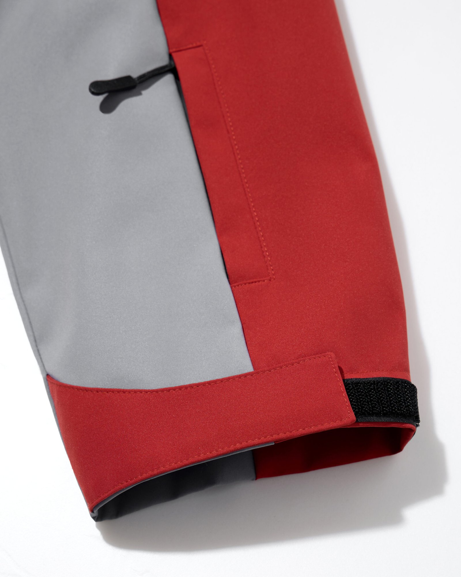 TWIN LINE 30K SNOW JACKET | RED GREY - Image 15