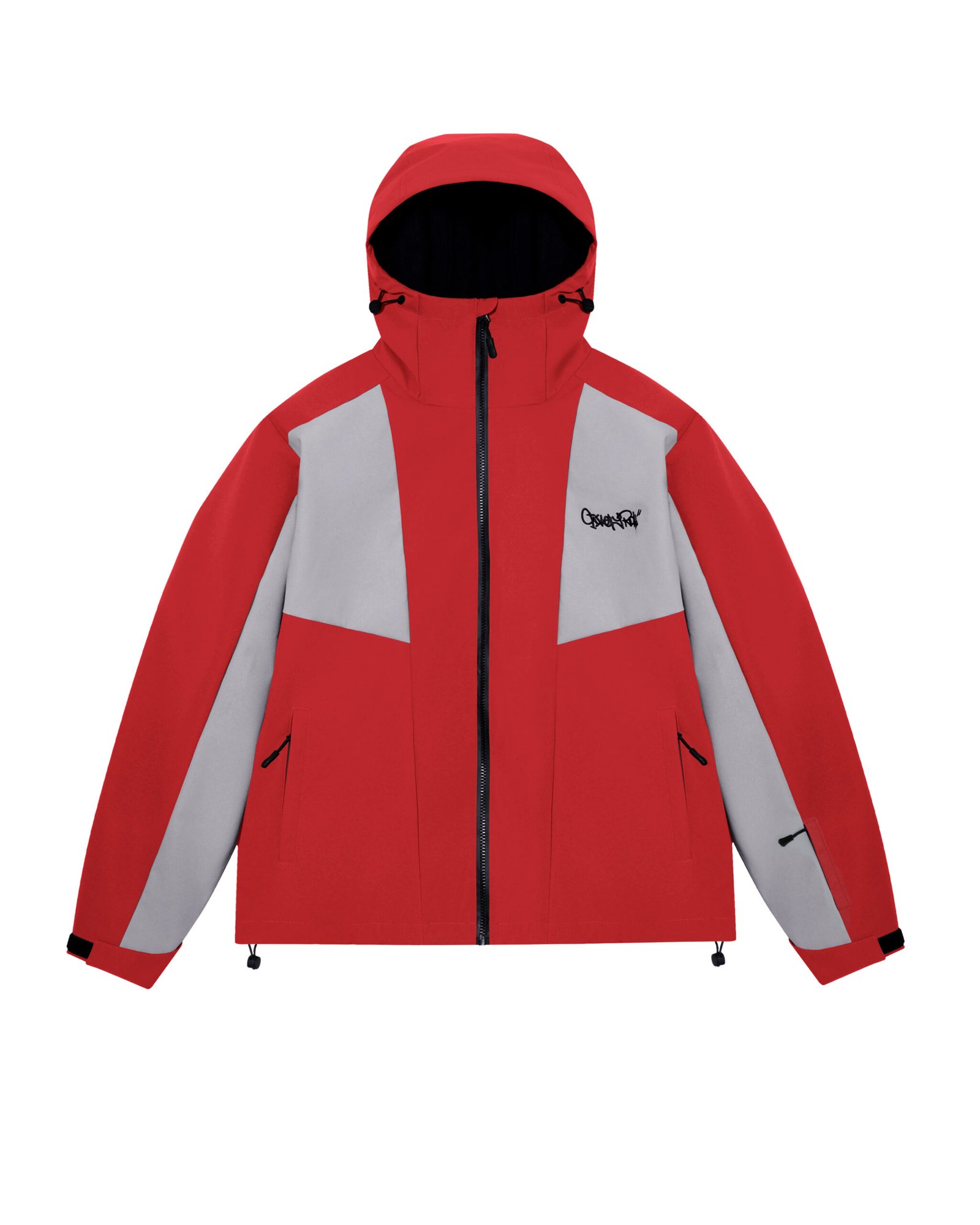 TWIN LINE 30K SNOW JACKET | RED GREY