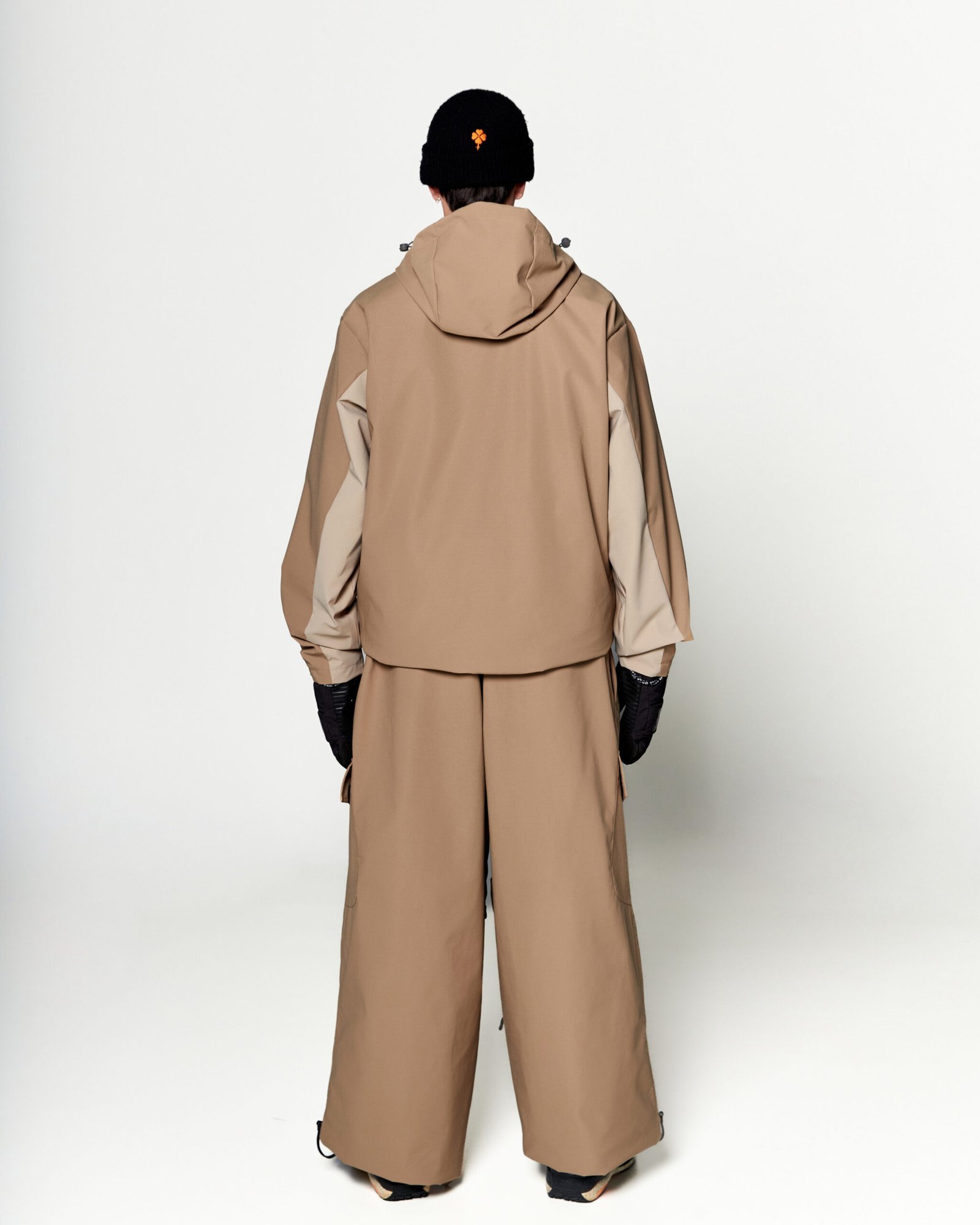 DOWNTOWN PRO 30K SNOW PANTS | TAN BROWN - Image 5