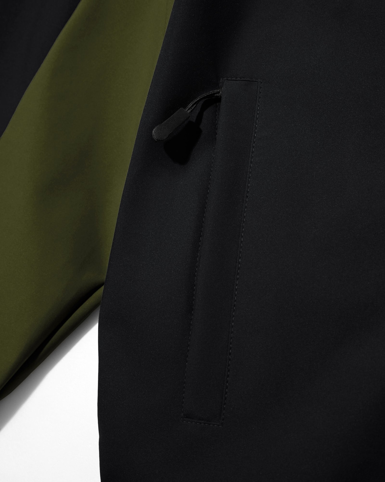 TWIN LINE 30K SNOW JACKET | BLACK GREEN - Image 10