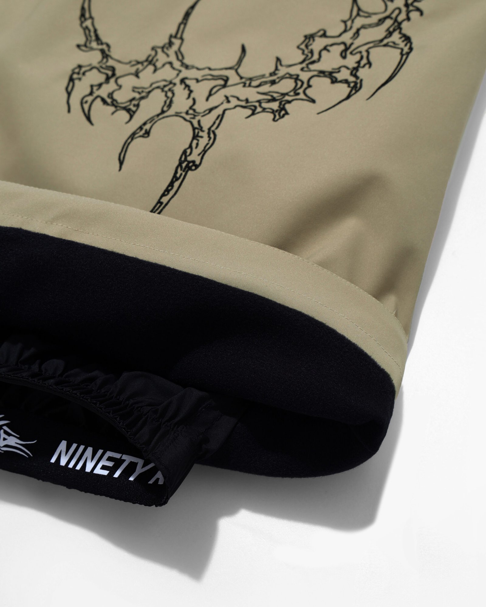 DOWNTOWN EMBROIDERY 30K SNOW PANTS | TAN BEIGE - Image 11