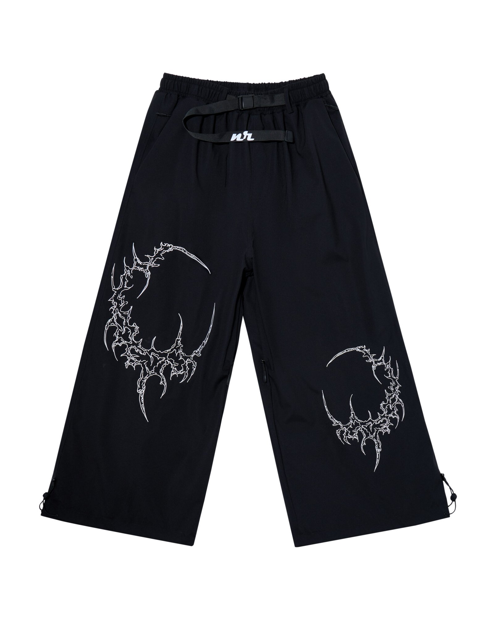 DOWNTOWN EMBROIDERY 30K SNOW PANTS | JET BLACK