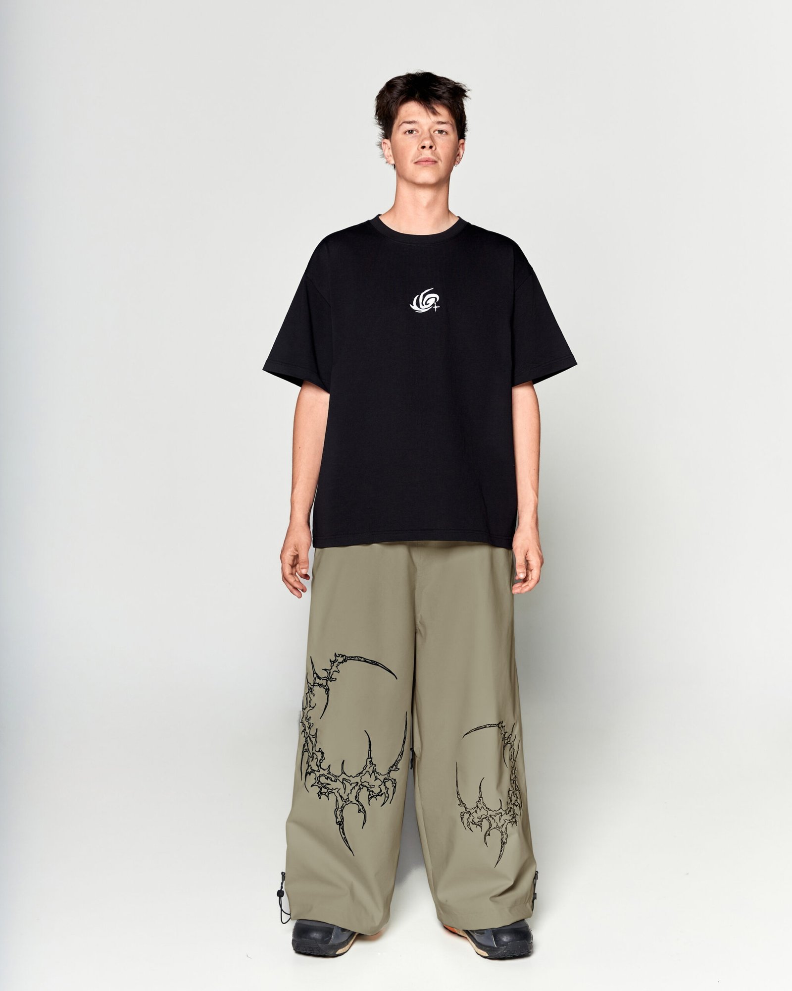 DOWNTOWN EMBROIDERY 30K SNOW PANTS | TAN BEIGE - Image 3