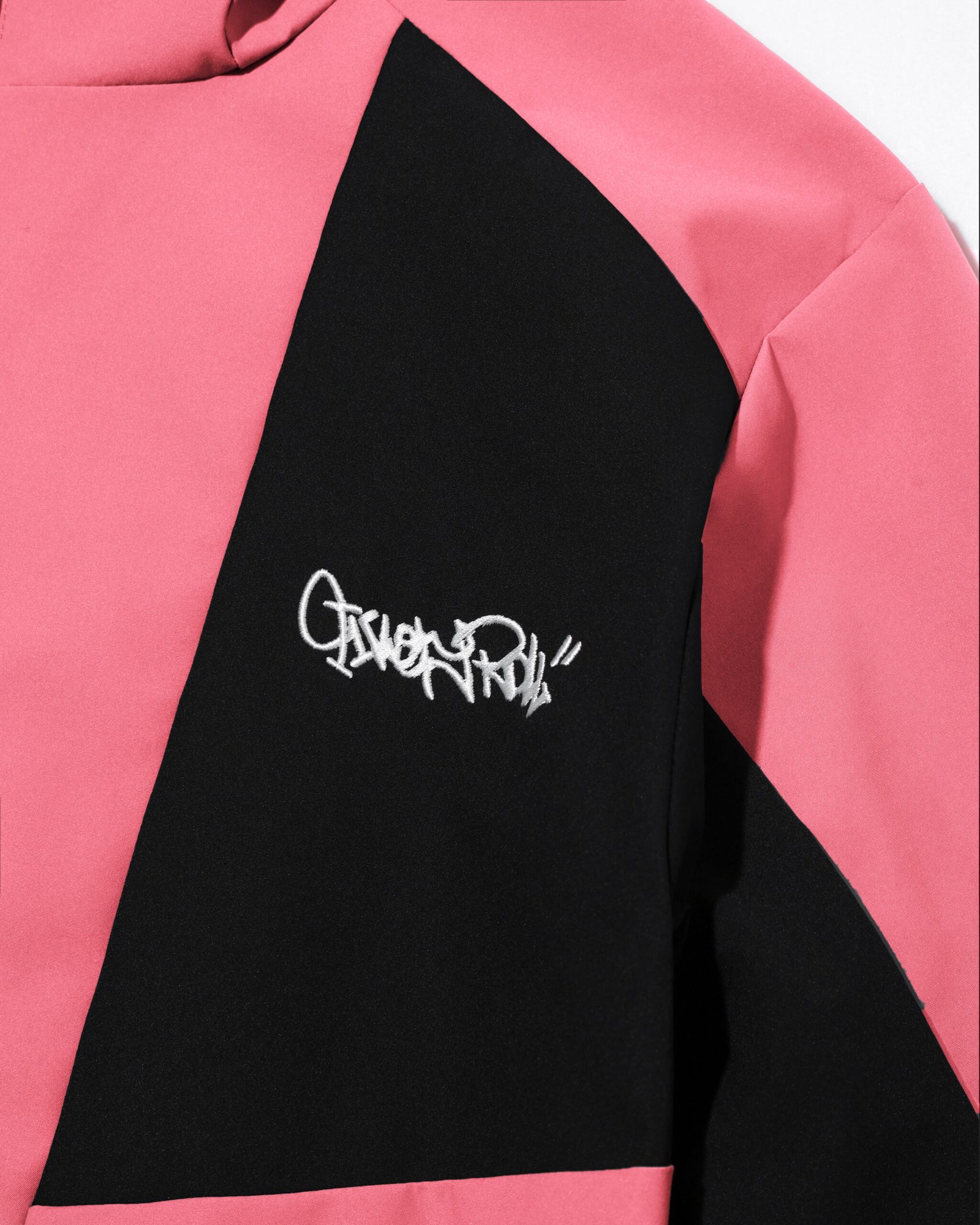 TWIN LINE 30K SNOW JACKET | PINK BLACK - Image 7