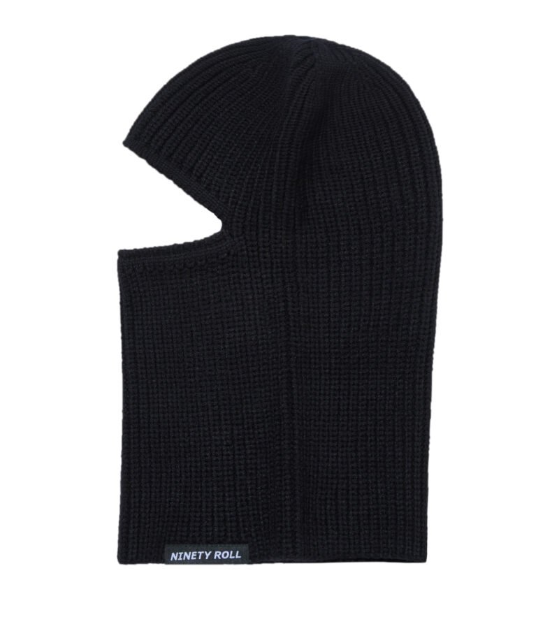 OBSIDIAN KNIT BALACLAVA| BLACK