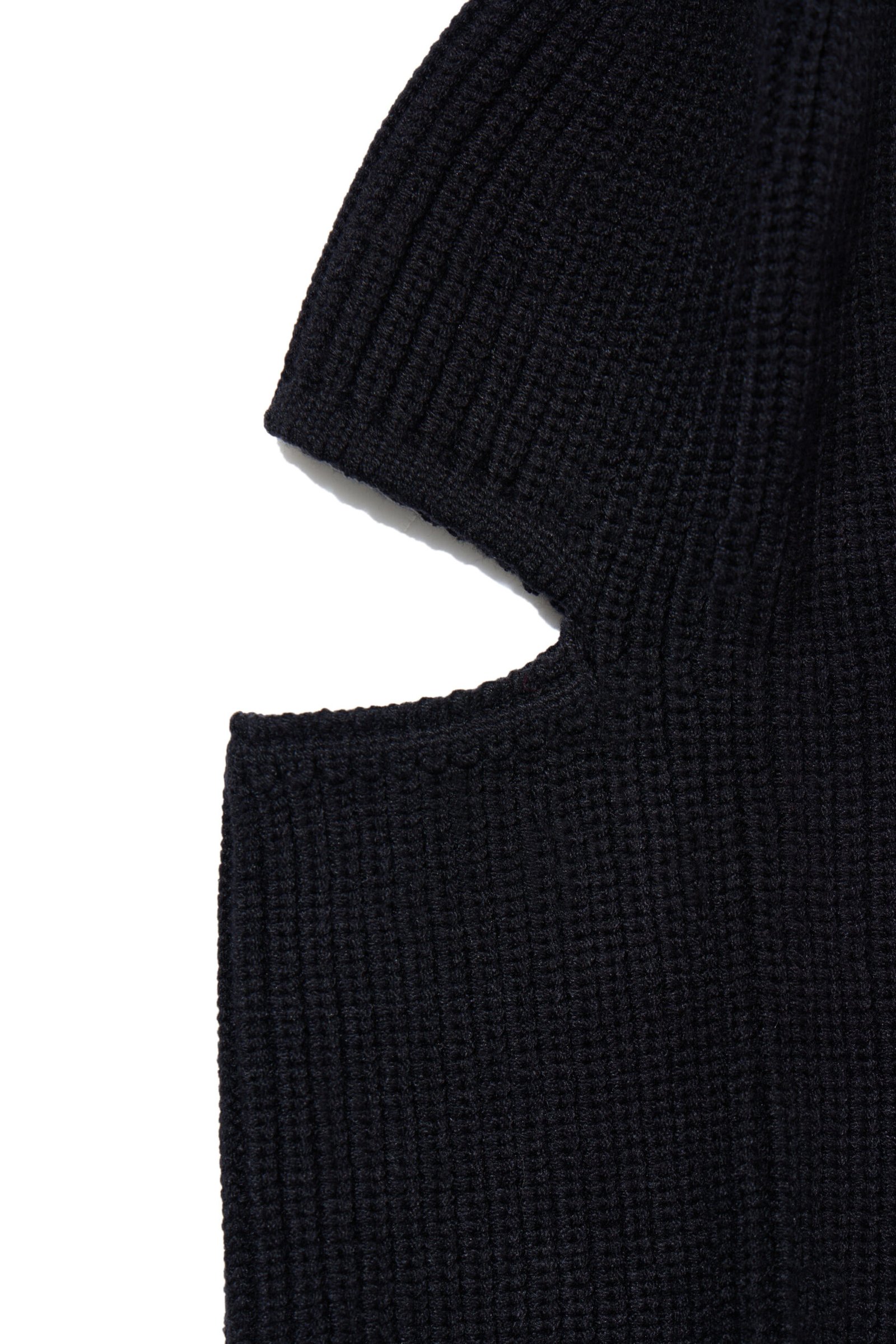 OBSIDIAN KNIT BALACLAVA| BLACK - Image 4