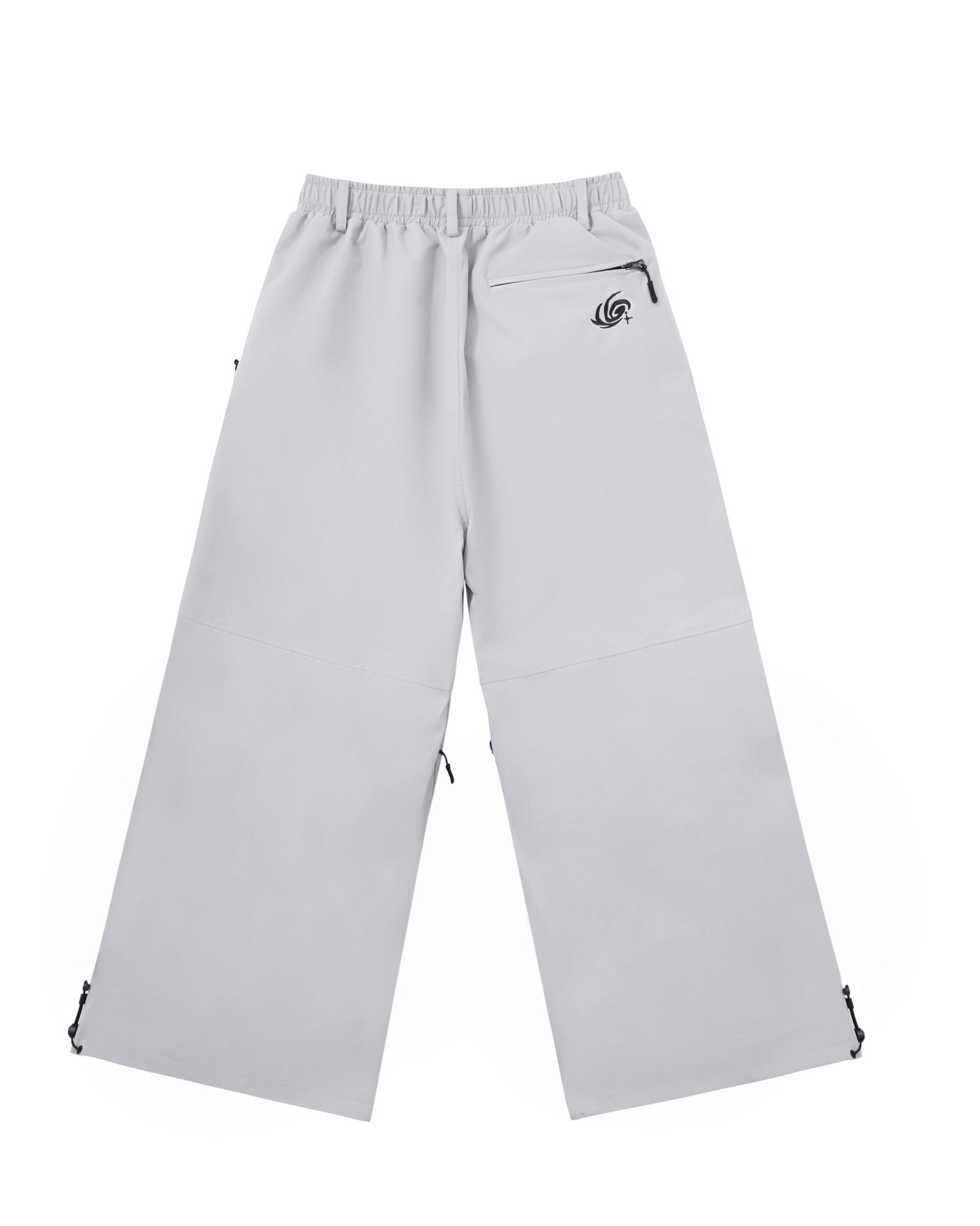 PINNACLE 30K WIDE CUT SNOW PANTS | LIGHT GREY - Image 2